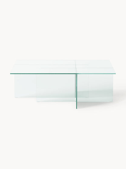 Anousa Coffee Table in Glass, W 102 cm