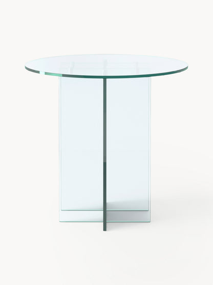 Anousa Round Glass Dining Table, in Various Sizes