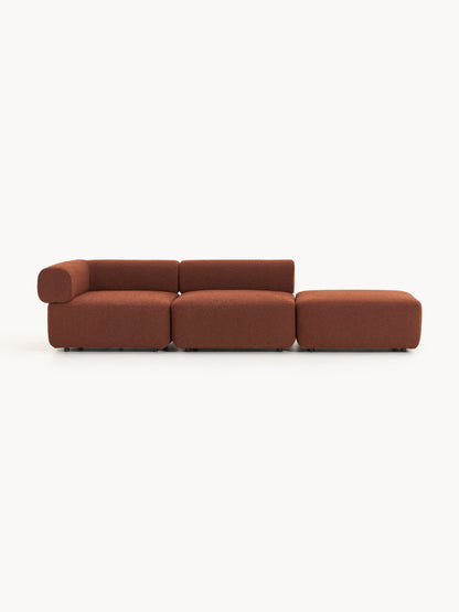 Antvaro Modular Ottoman in Bouclé