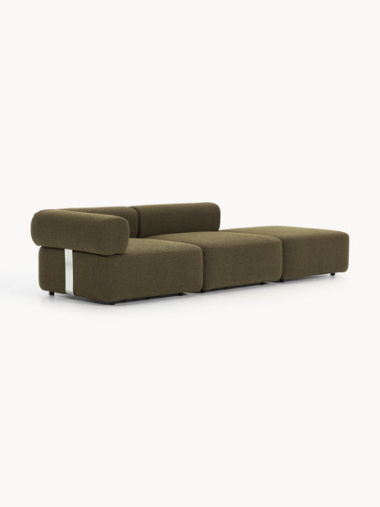 Antvaro Modular Ottoman in Bouclé