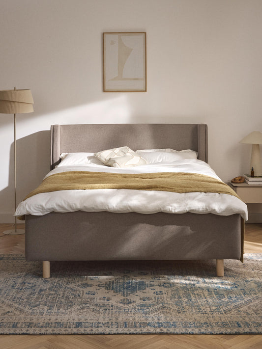 Archano Upholstered Bed with Drawers