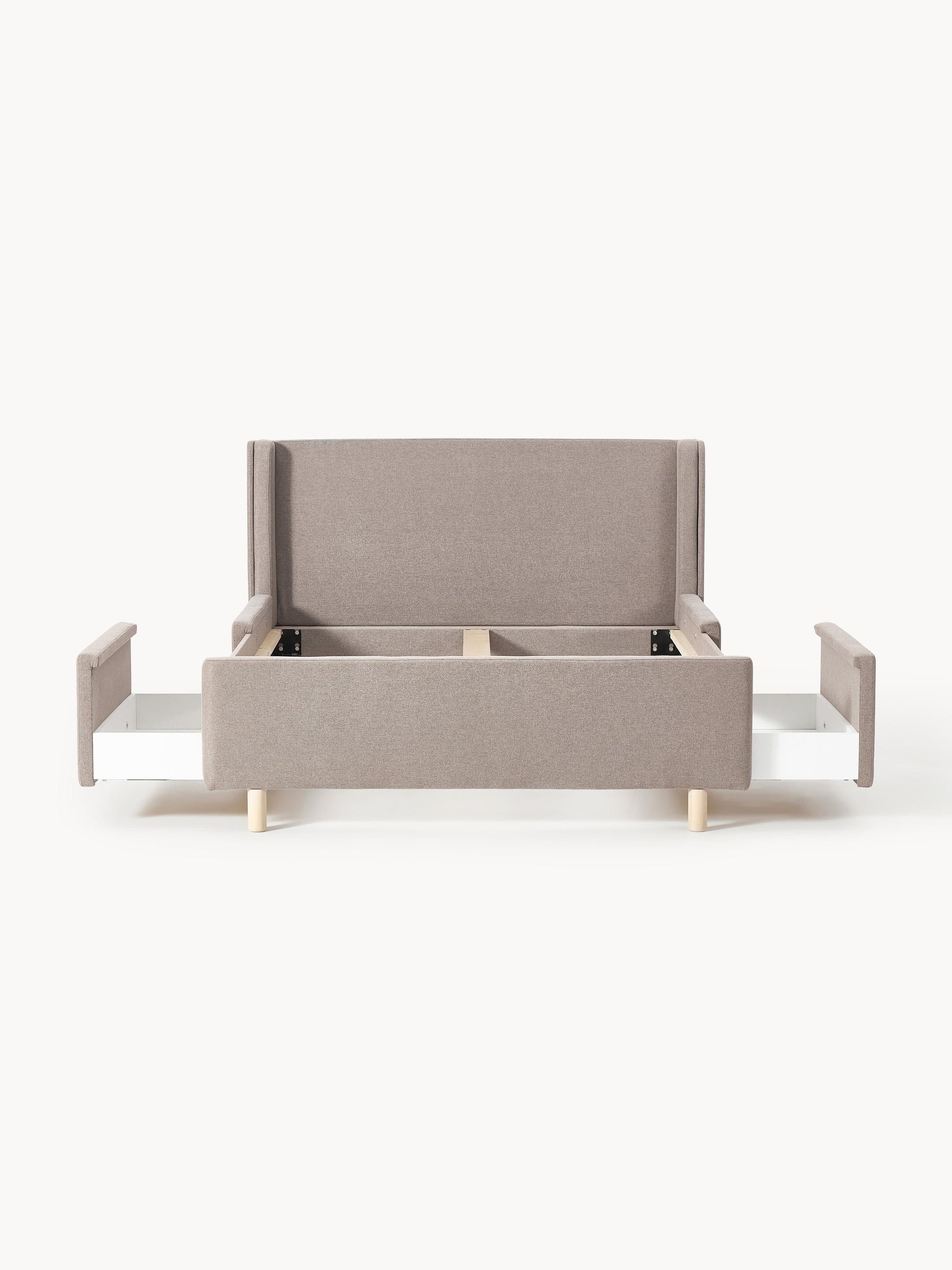 Archano Upholstered Bed with Drawers