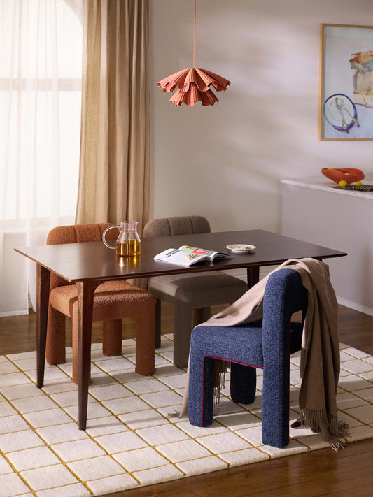 Archvero Mango Wood Dining Table, in Various Sizes