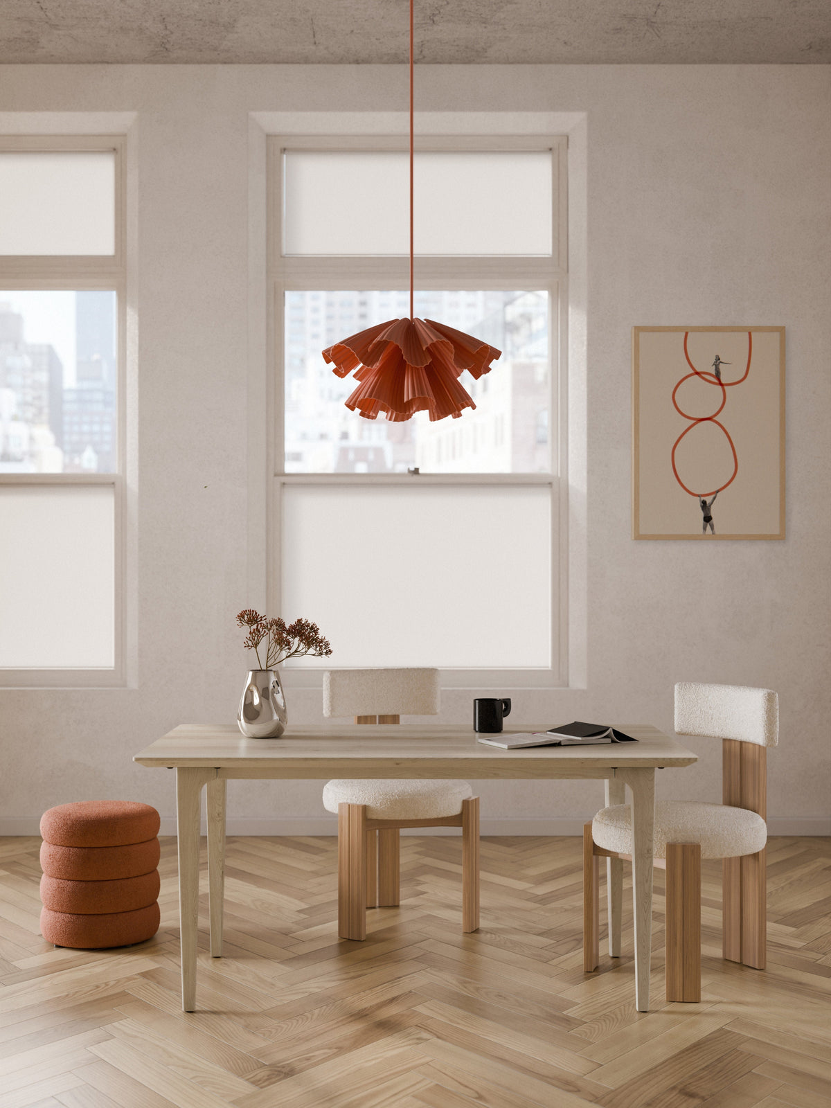 Archvero Oak Dining Table, in Various Sizes
