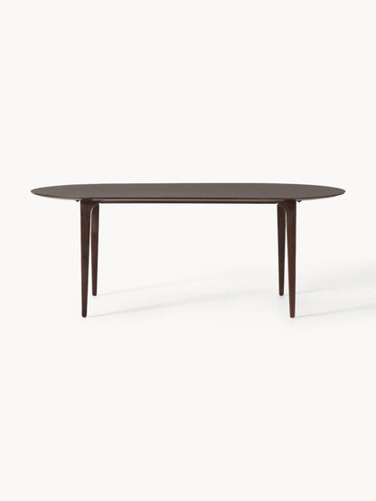 Archvero Oval Dining Table in Mango Wood, 200 x 100 cm
