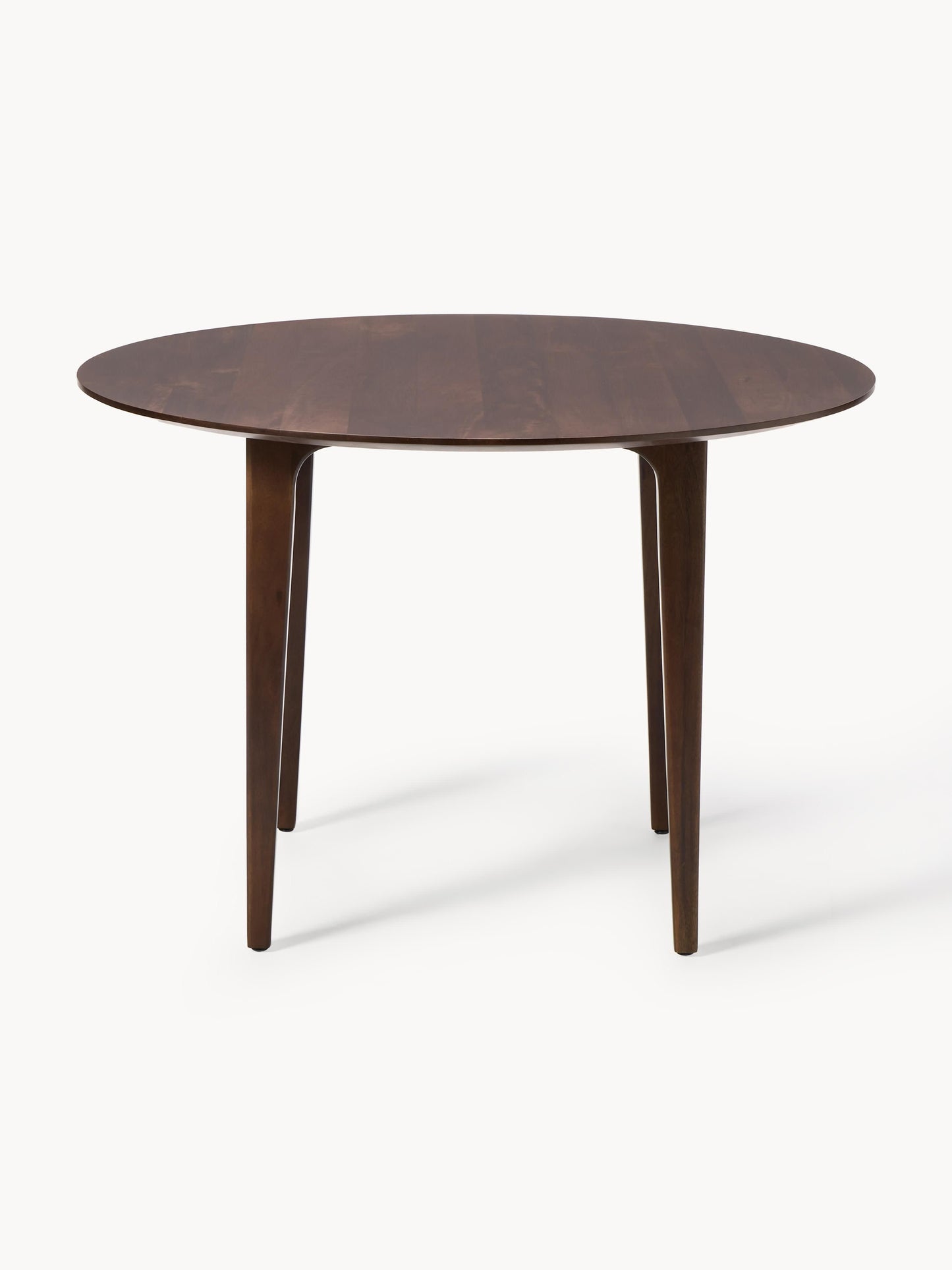 Archvero Round Dining Table in Mango Wood, Ø 110 cm