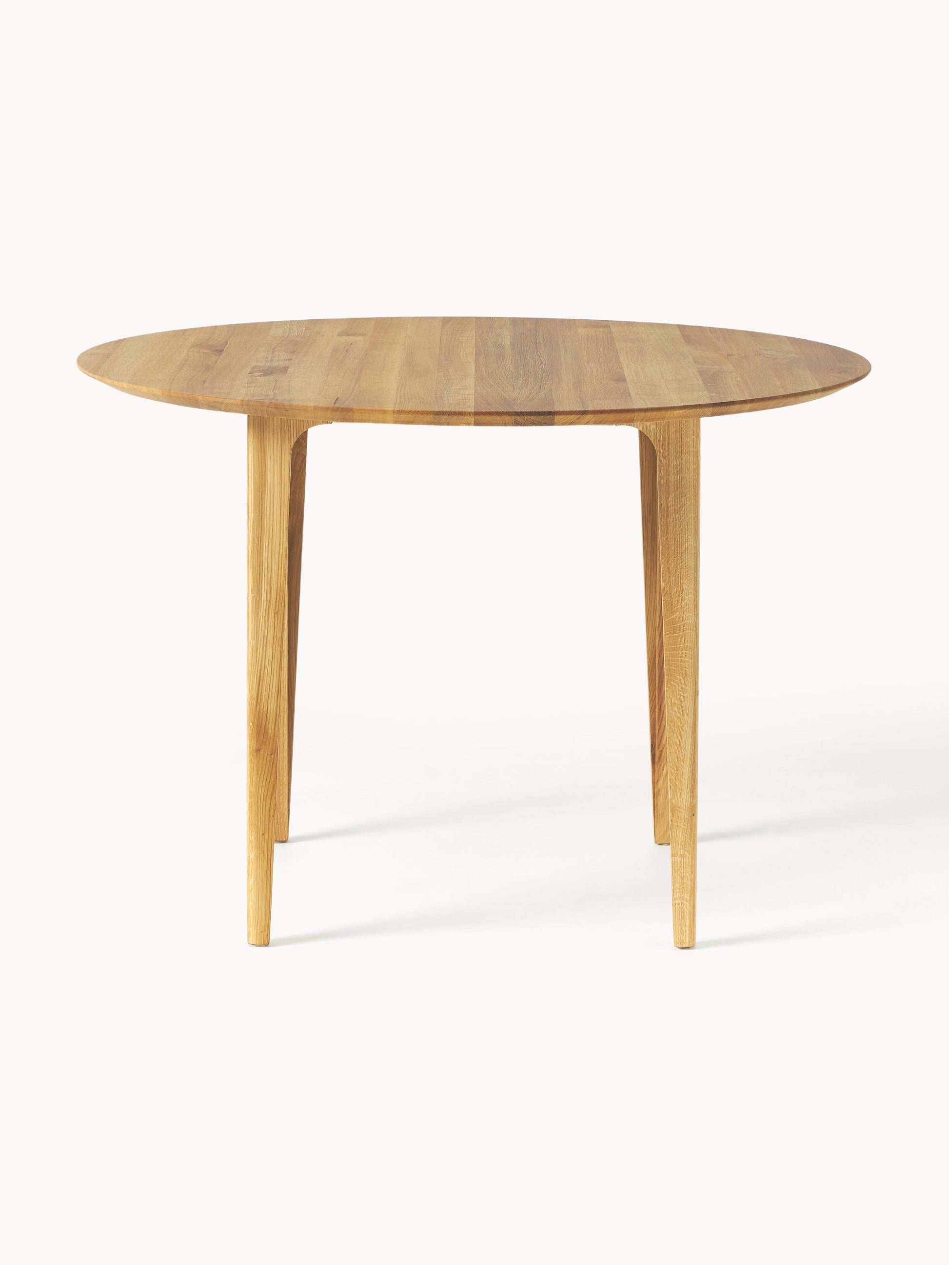 Archvero Round Oak Dining Table, Ø 110 cm