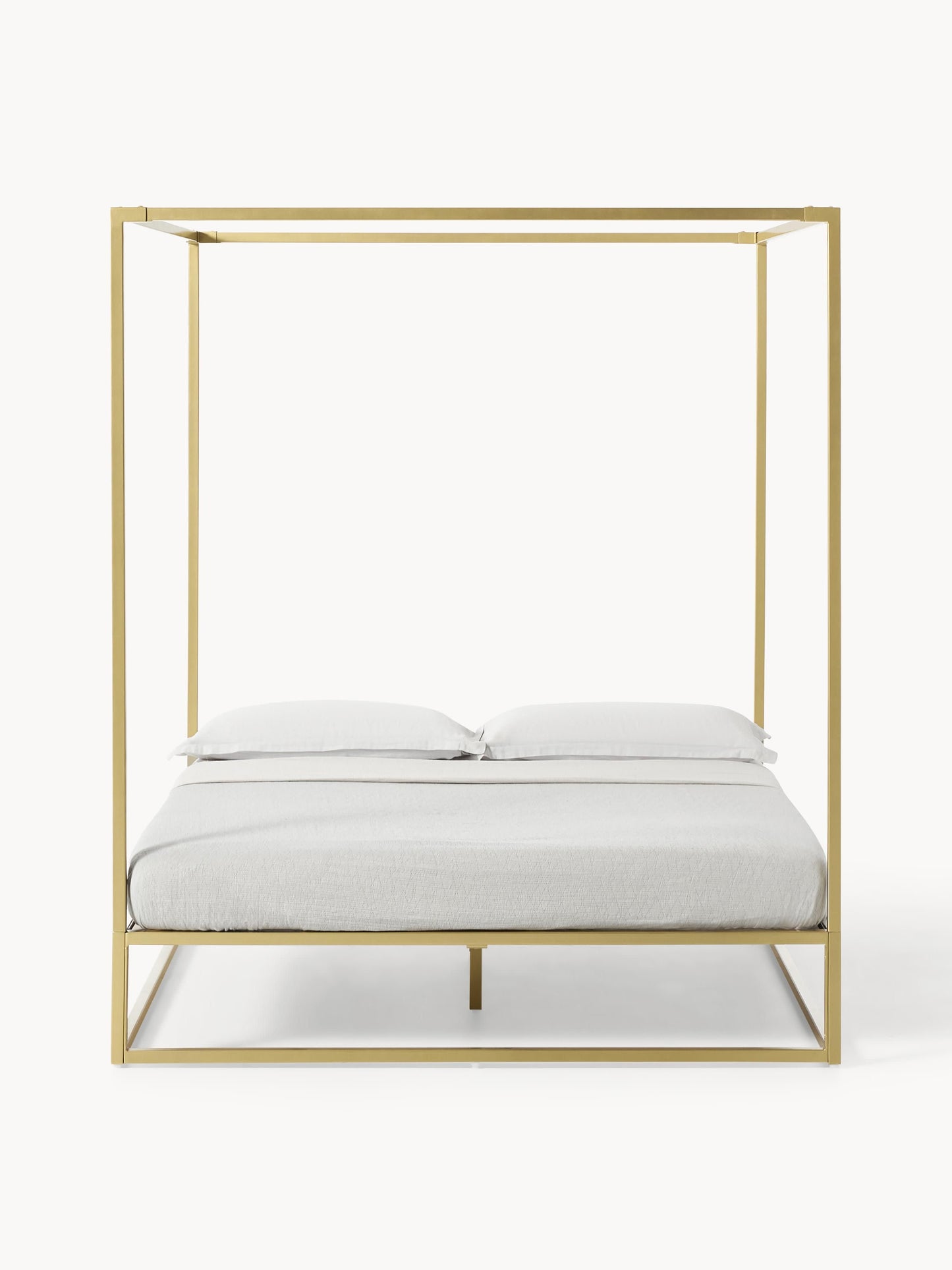 Belvano Metal Four-Poster Bed