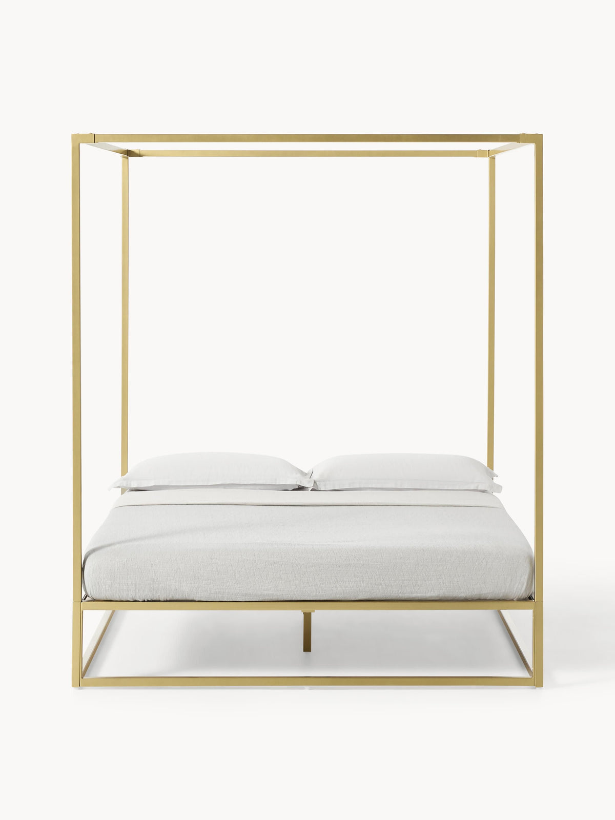 Belvano Metal Four-Poster Bed