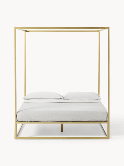 Belvano Metal Four-Poster Bed
