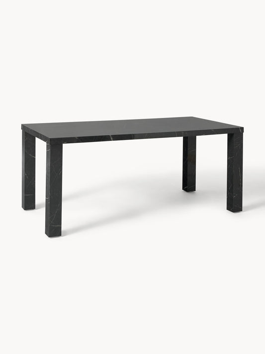 Carvello Dining Table in Marble Look, 180 x 90 cm