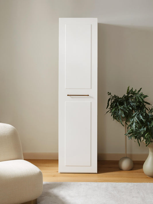 Charvella Hinged-Door Modular Wardrobe, 50 cm Wide, in Various Sizes