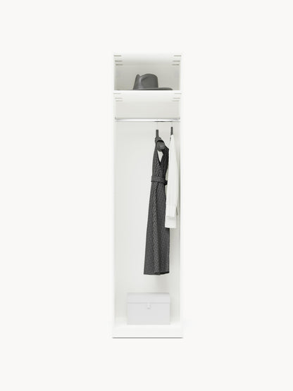 Charvella Hinged-Door Modular Wardrobe, 50 cm Wide, in Various Sizes