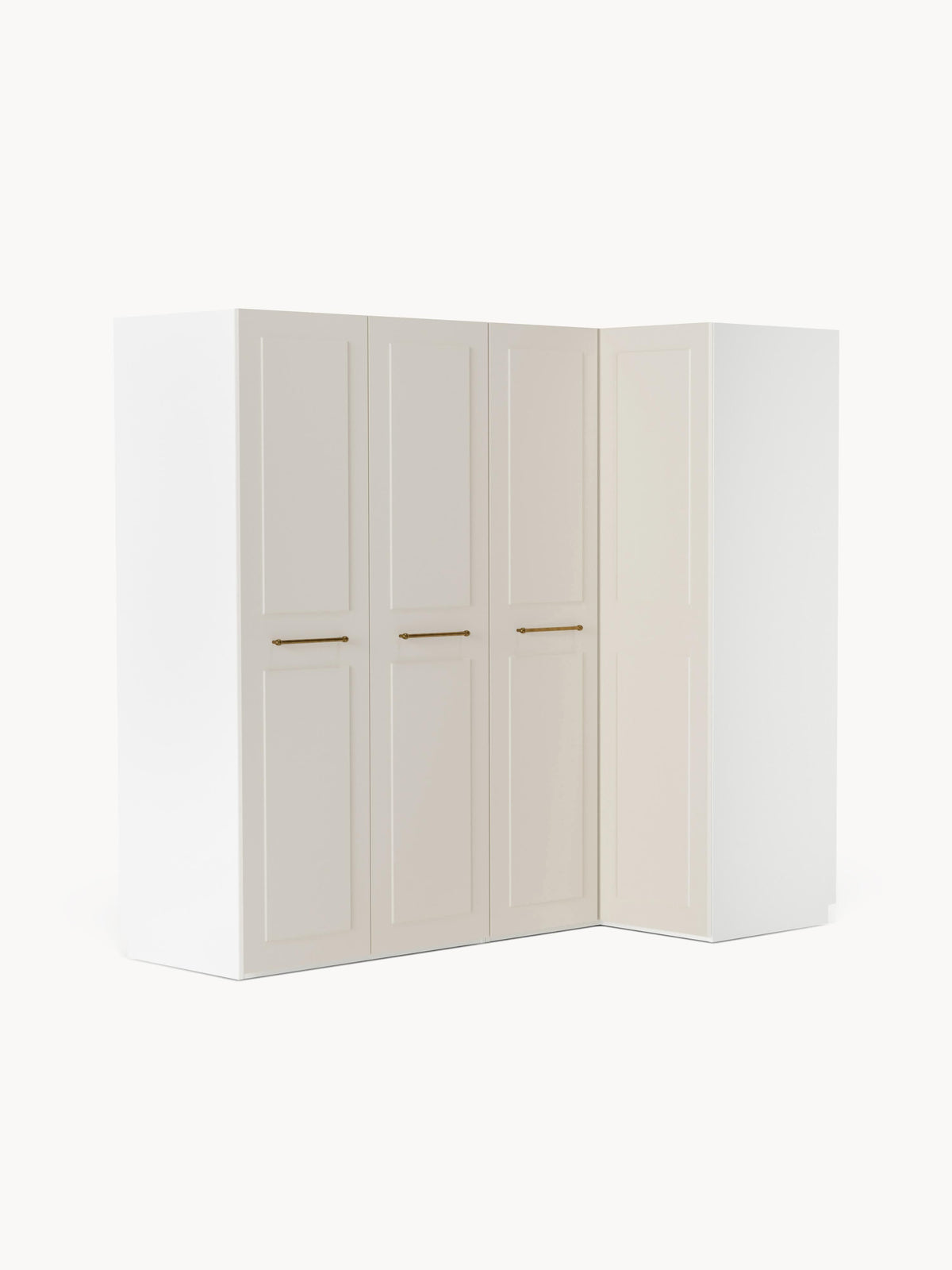 Charvella Modular Corner Wardrobe, 215 cm Wide, in Various Sizes