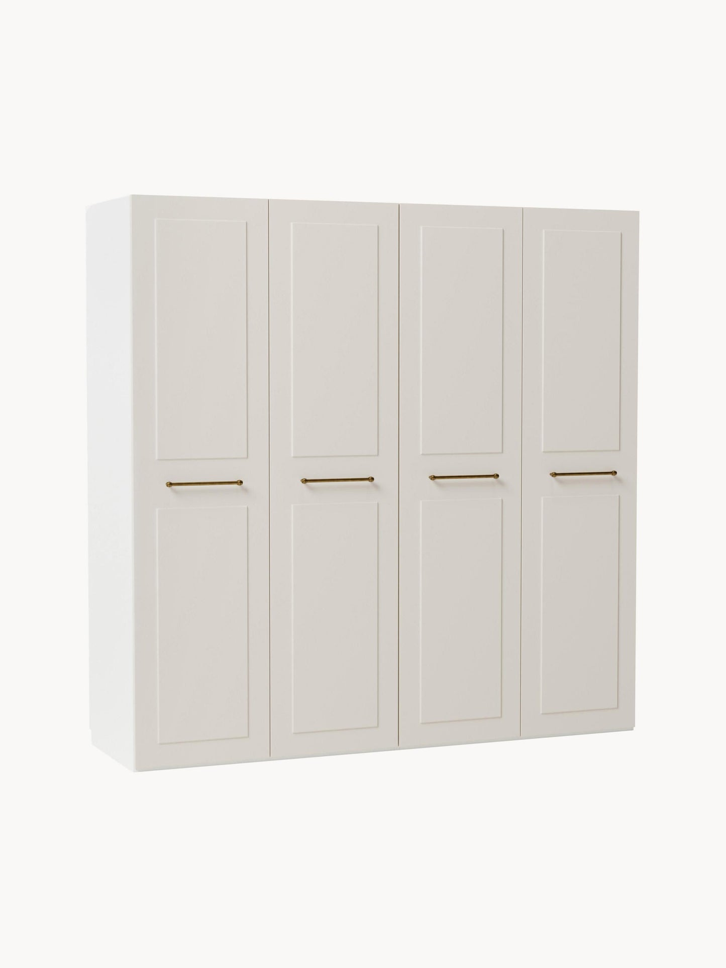 Charvella Modular Hinged-Door Wardrobe, 200 cm Wide, in Various Sizes