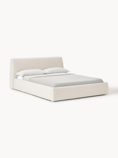 Clodan Bouclé Upholstered Bed