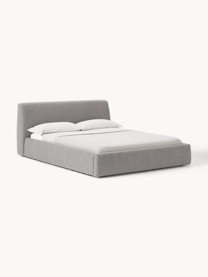 Clodan Bouclé Upholstered Bed