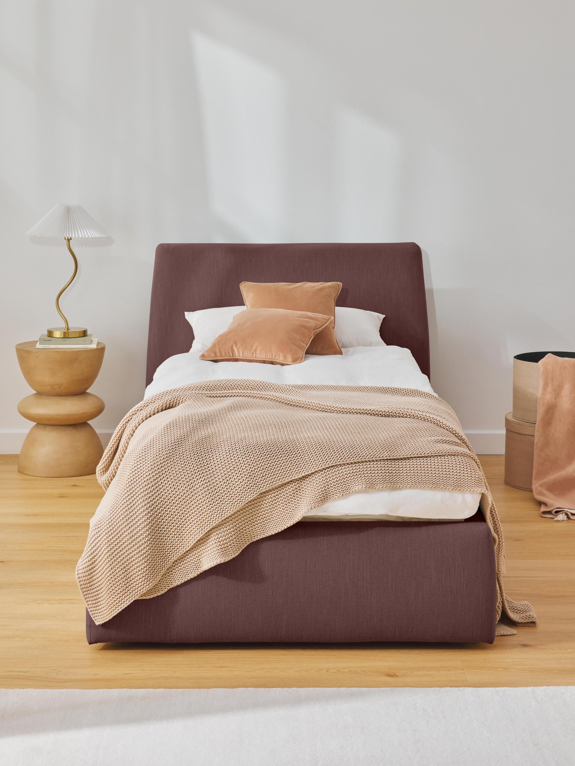 Clodan Single Bed with Storage