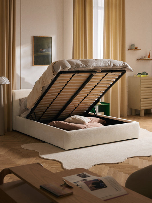 Clodan Upholstered Bed with Storage