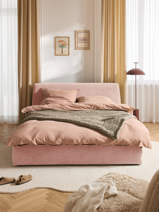 Clodan Upholstered Bed with Storage