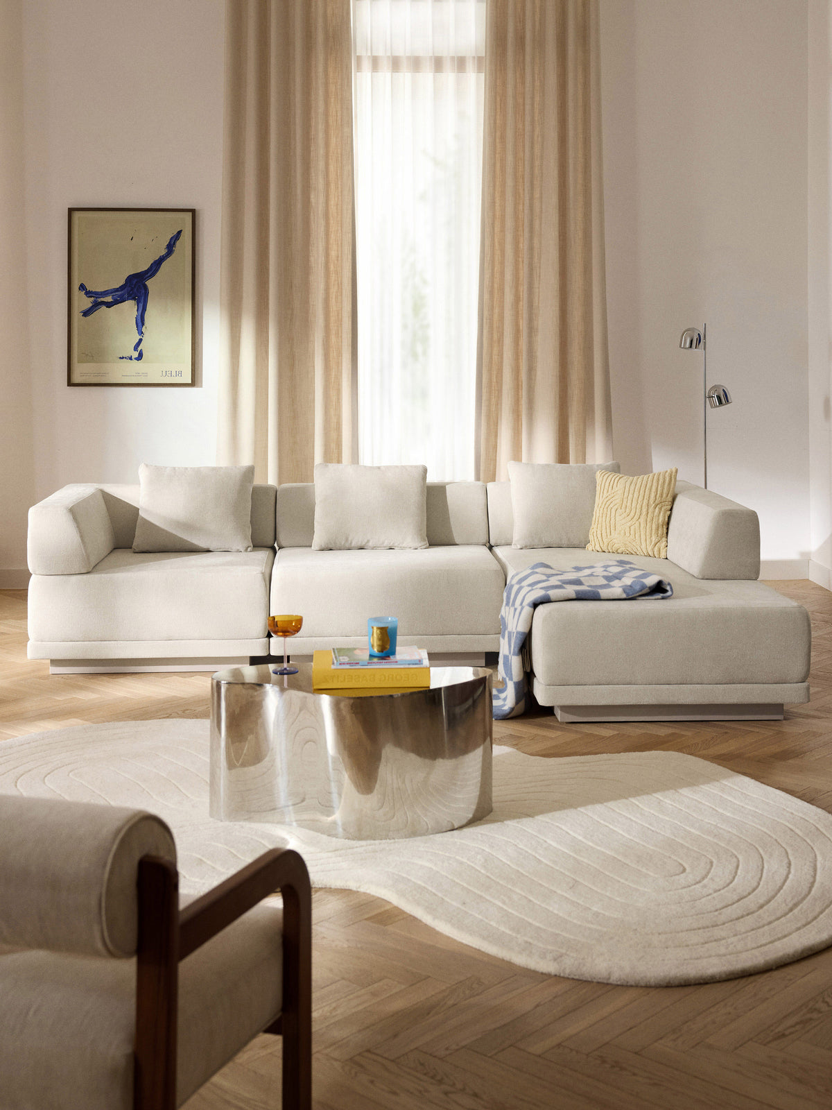 Colnaro Modular Corner Sofa, 4-Seater