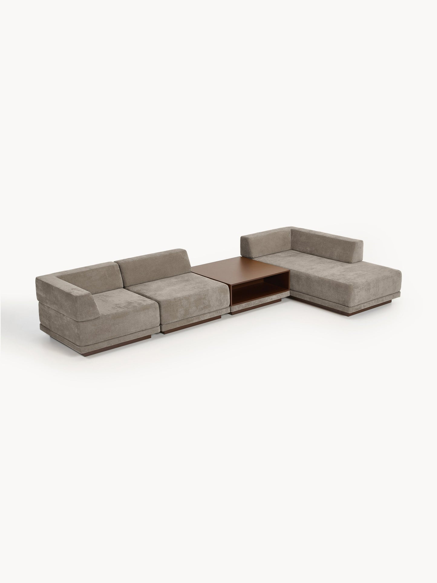 Colnaro Modular Corner Sofa (4-Seater) with Coffee Table
