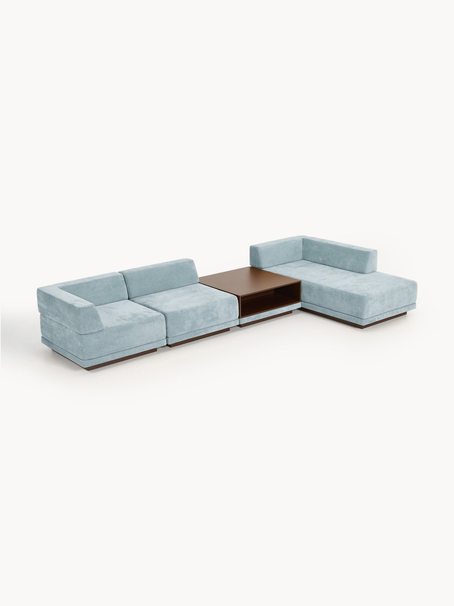 Colnaro Modular Corner Sofa (4-Seater) with Coffee Table