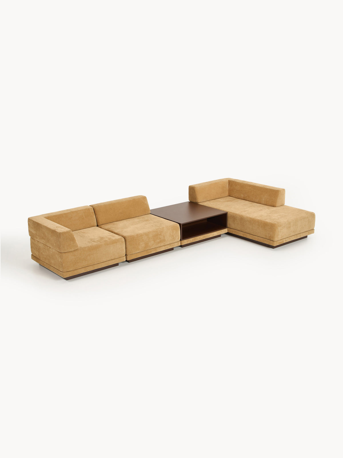 Colnaro Modular Corner Sofa (4-Seater) with Coffee Table