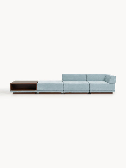 Colnaro Modular Sofa (4-Seater) with Coffee Table & Ottoman