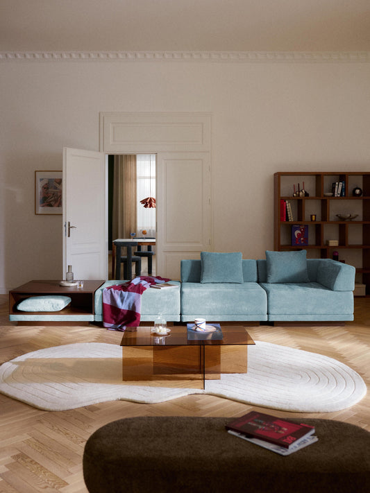 Colnaro Modular Sofa (4-Seater) with Coffee Table & Ottoman