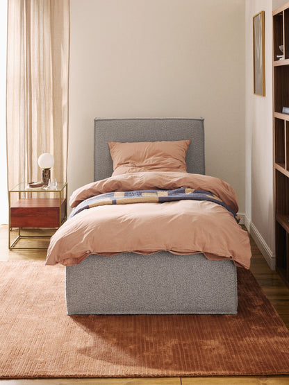 Drevio Bouclé Single Bed