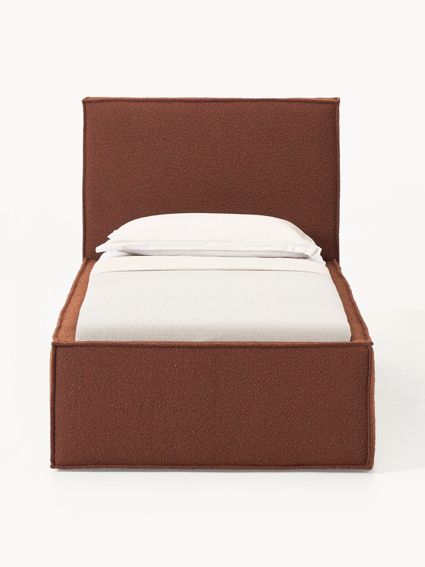 Drevio Bouclé Single Bed