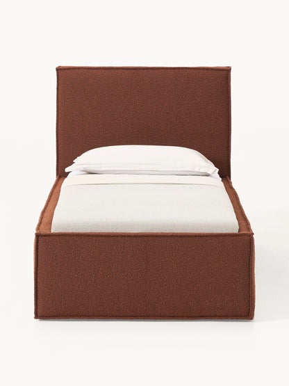 Drevio Bouclé Single Bed