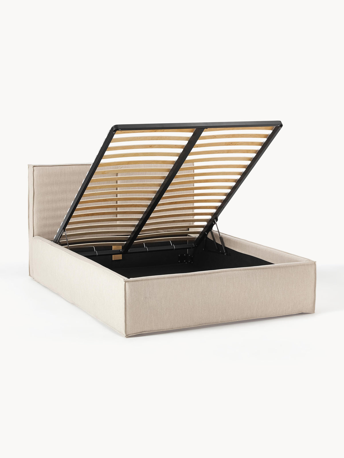 Drevio Upholstered Bed with Storage