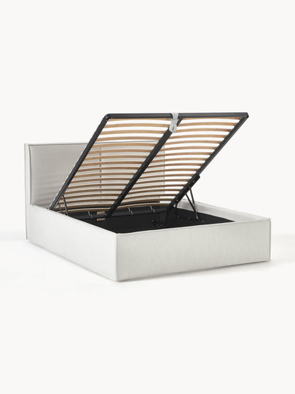 Drevio Upholstered Bed with Storage