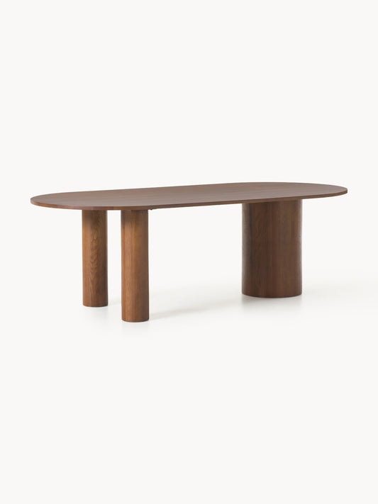 Dunvera Oval Oak Dining Table, in Various Sizes