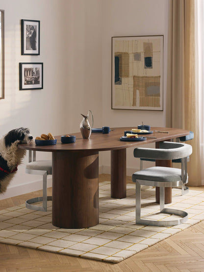Dunvera Oval Oak Dining Table, in Various Sizes