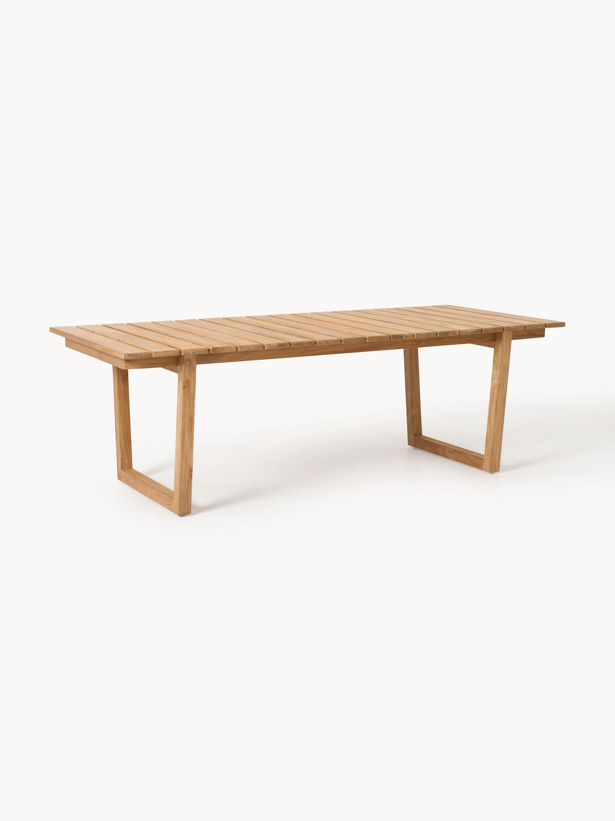 Eikvano Teak Wood Garden Table, 229 x 100 cm