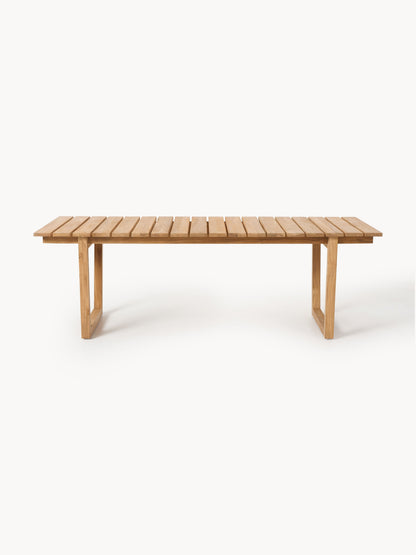 Eikvano Teak Wood Garden Table, 229 x 100 cm