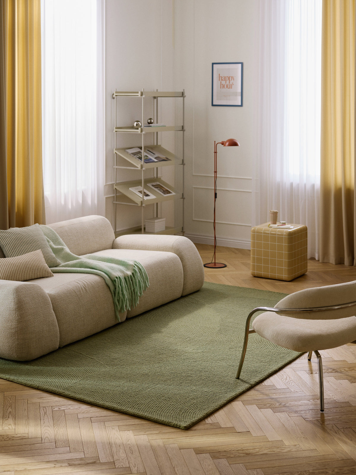 Elenva Hand-Tufted Wool Rug