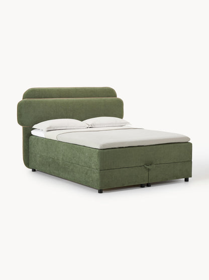 Enrisa Box Spring Bed with Storage