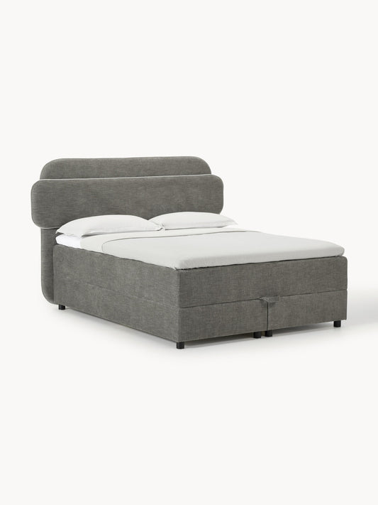 Enrisa Box Spring Bed with Storage