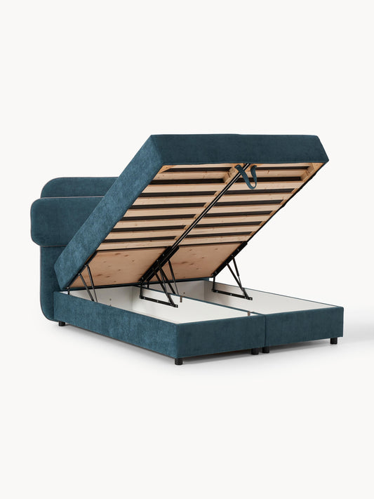 Enrisa Box Spring Bed with Storage
