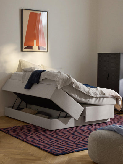 Enyva Box Spring Bed with Storage