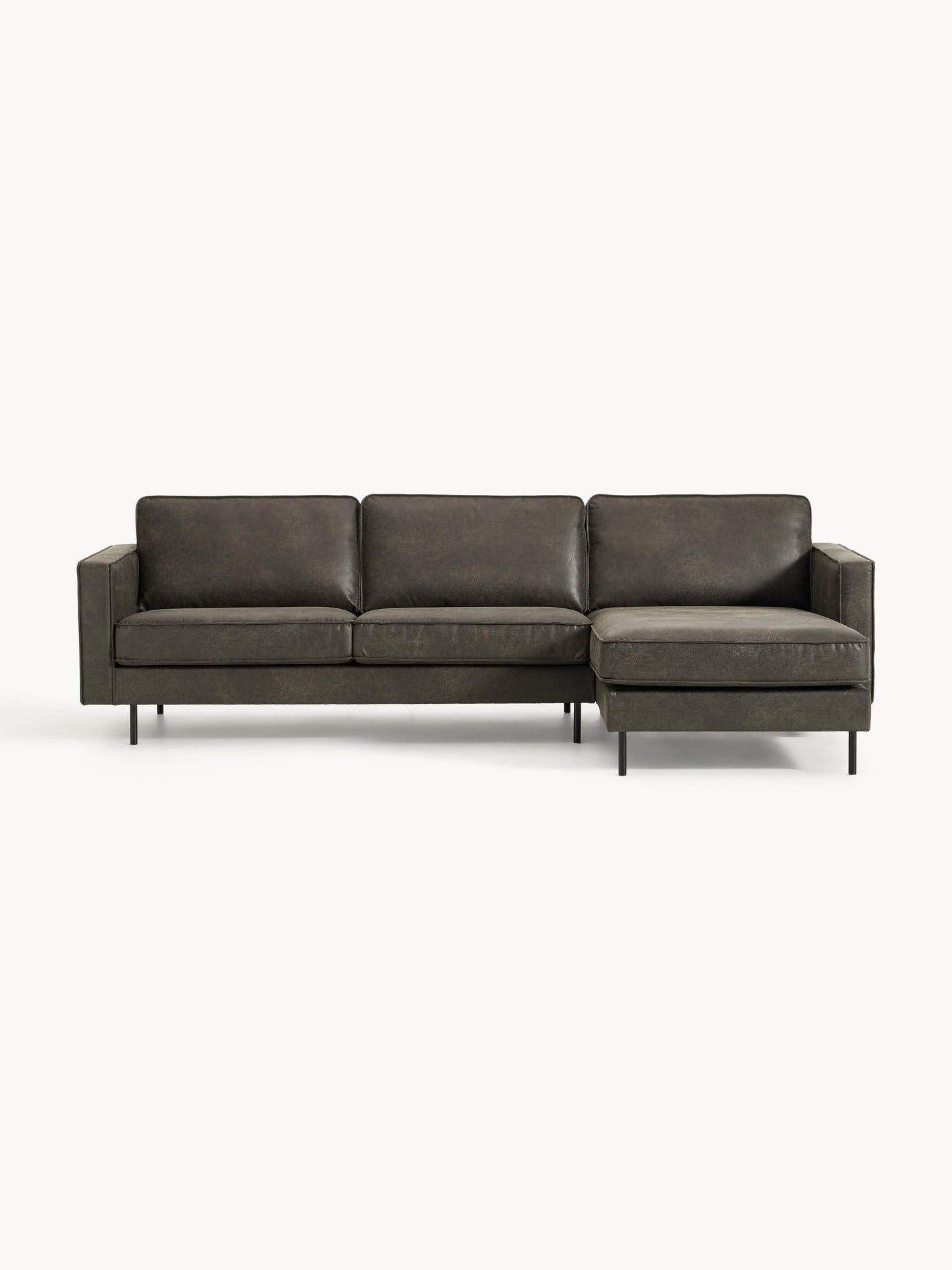 Huntero Corner Sofa in Leather (3-Seater)