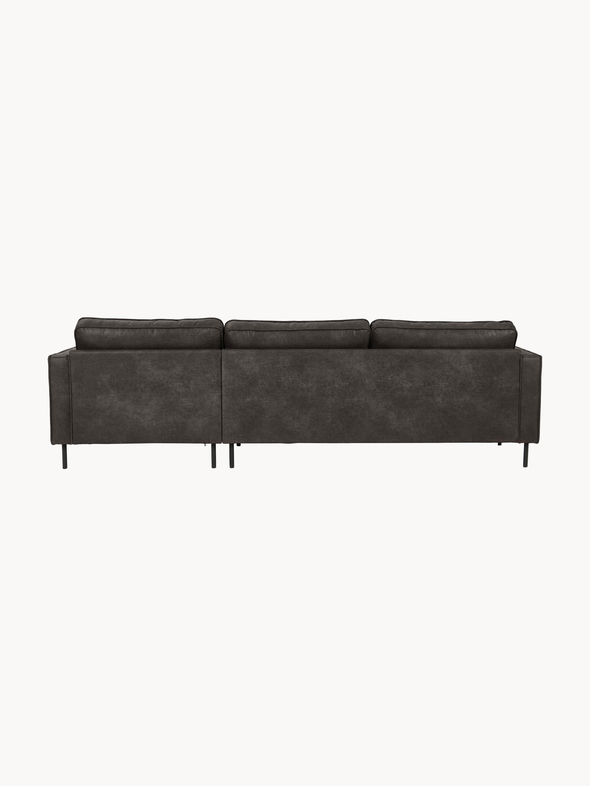 Huntero Corner Sofa in Leather (3-Seater)