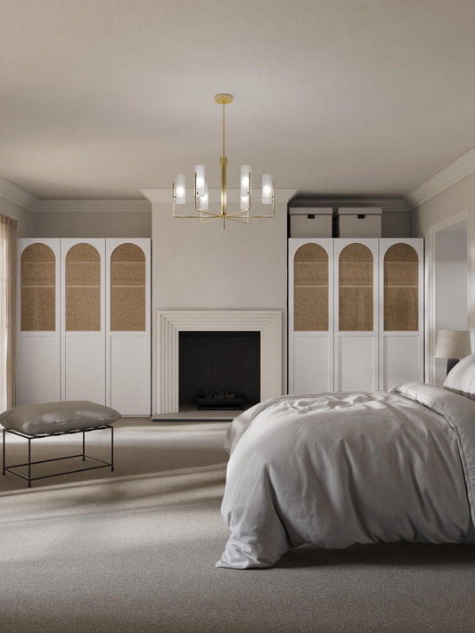 Jeanova Hinged-Door Modular Wardrobe, 50 cm Wide, in Various Sizes