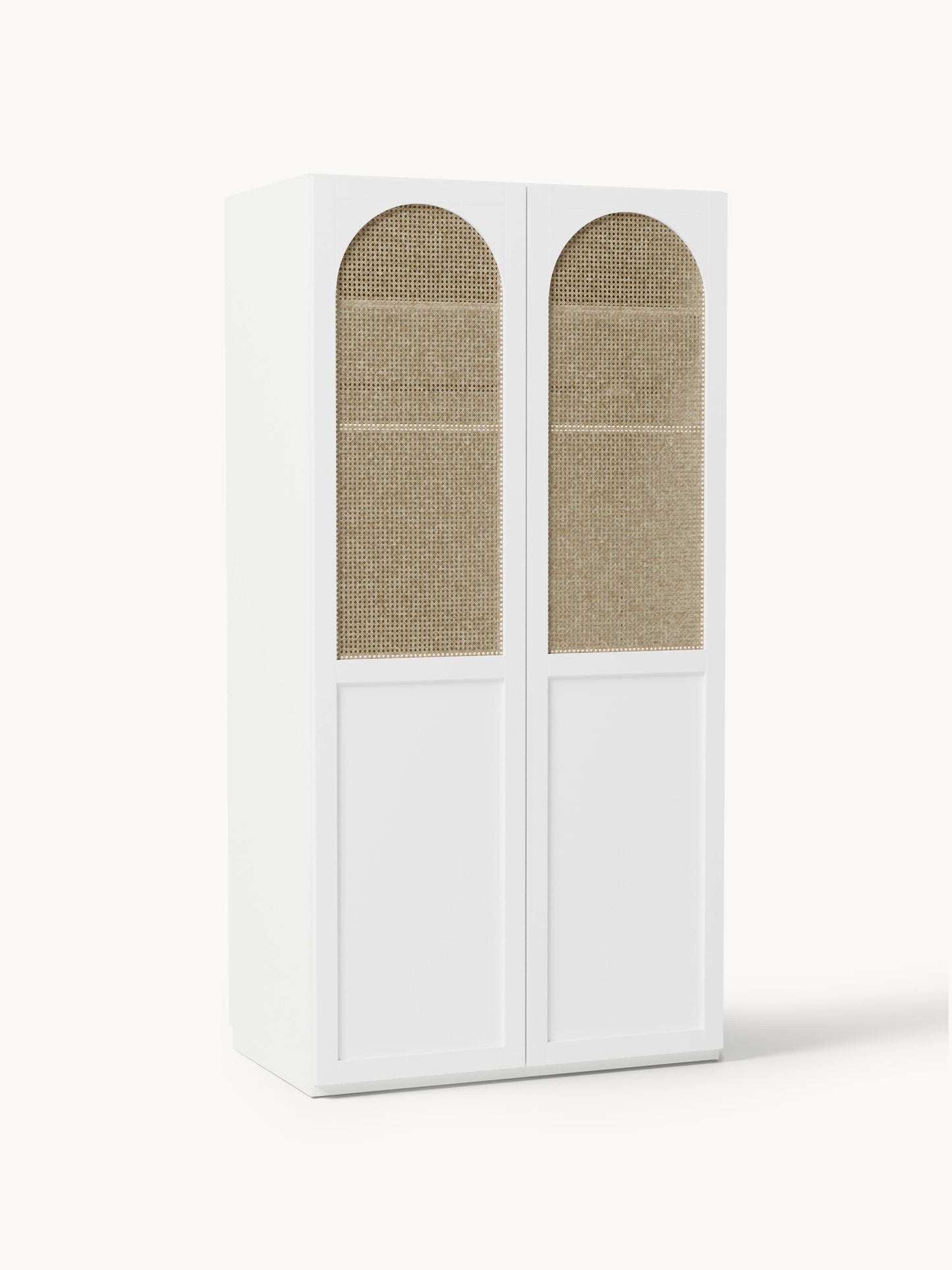 Jeanova Modular Hinged-Door Wardrobe, 100 cm Wide, in Various Sizes