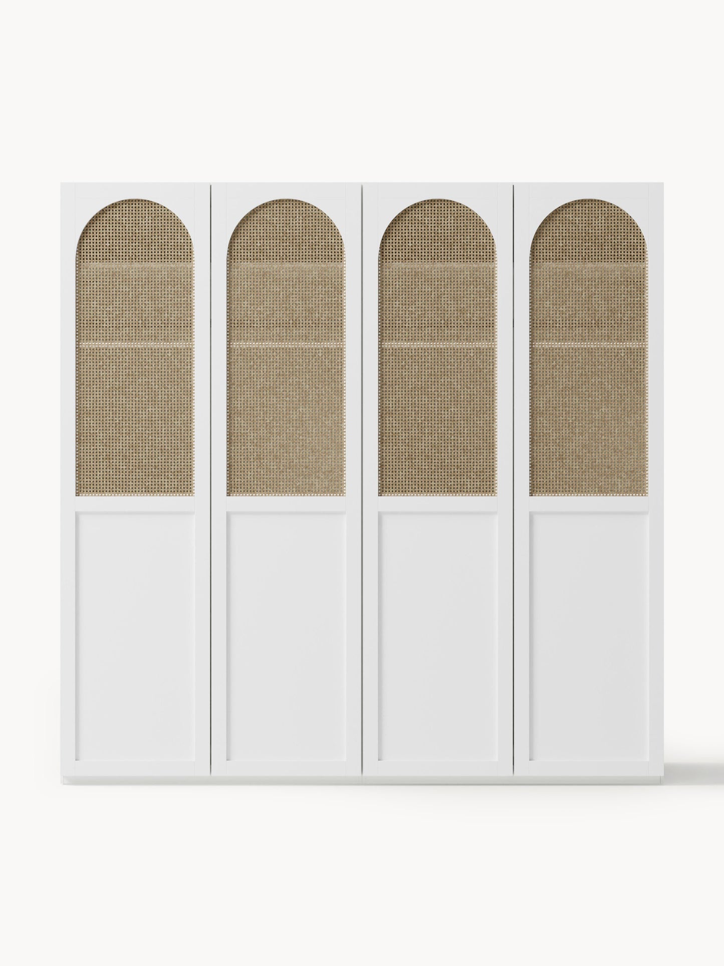Jeanova Modular Hinged-Door Wardrobe, 200 cm Wide, in Various Sizes