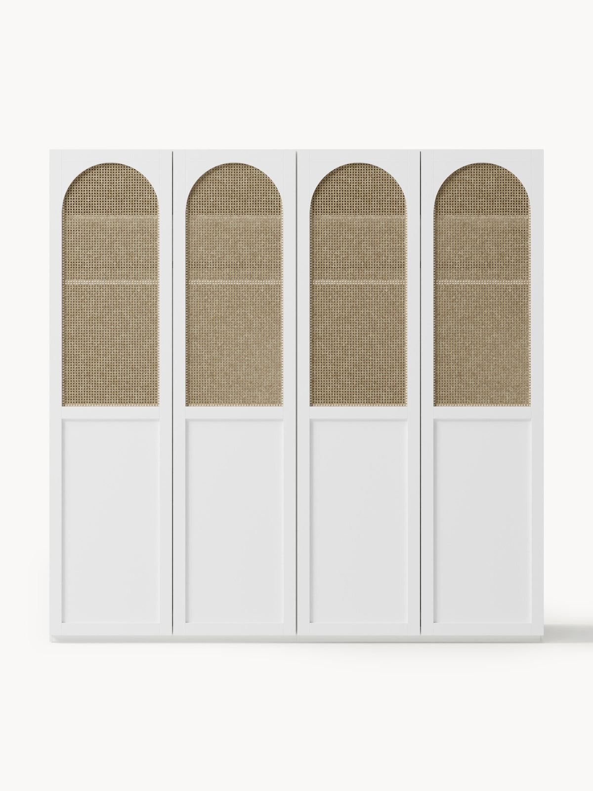 Jeanova Modular Hinged-Door Wardrobe, 200 cm Wide, in Various Sizes